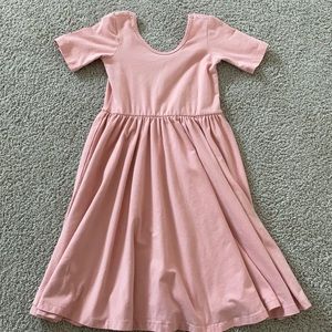 Alice and Ames size 7 blush dress